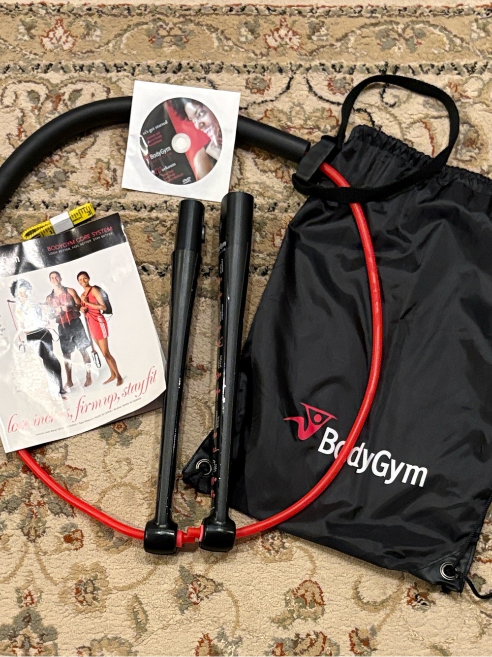 BodyGym Core System Resistance Bar & Band Set.